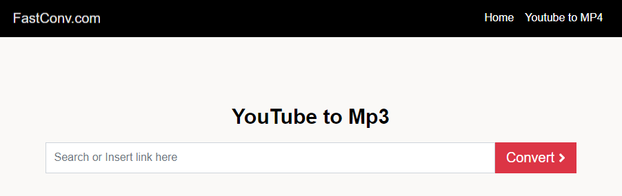 FastConv Generate MP3 Audio from YouTube