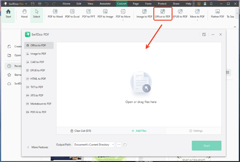 Office to PDF