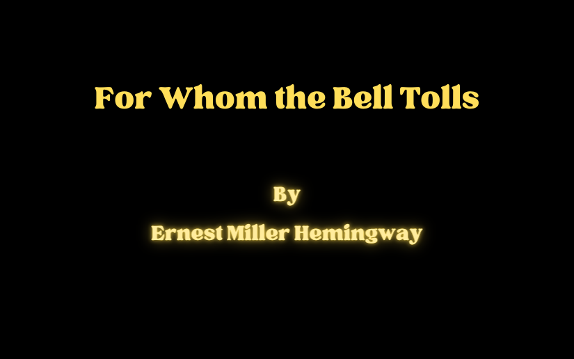 For Whom The Bell Tolls PDF