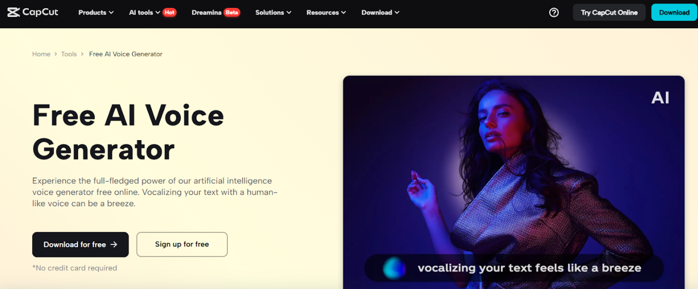 free Ai voice generator
