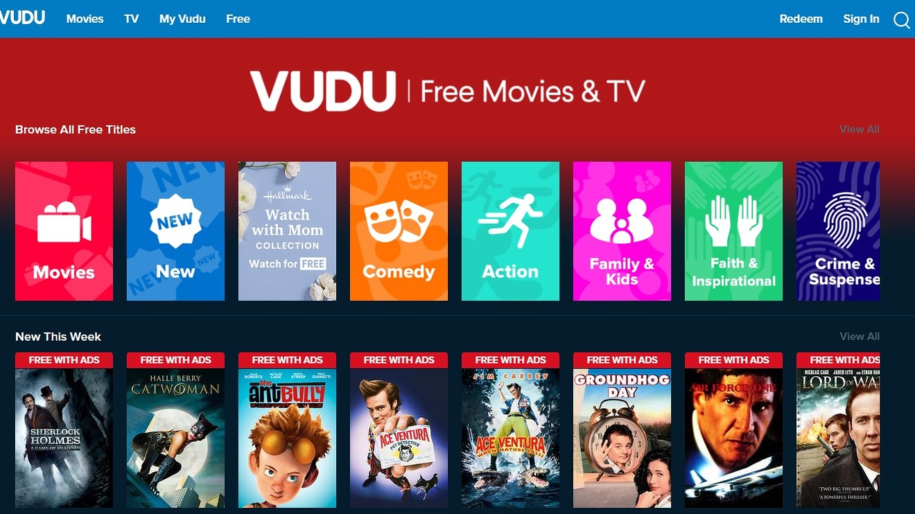 Free Movie Websites Online Vudu