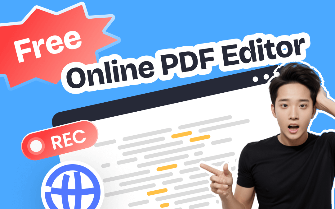 [Top 6] Use Free Online PDF Editors to Edit PDFs for Free