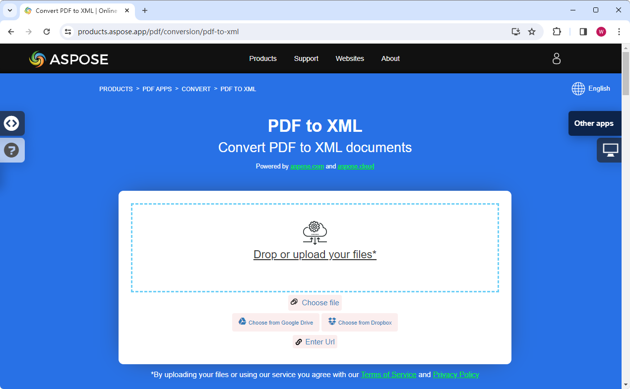 Free Online PDF to XML Converter