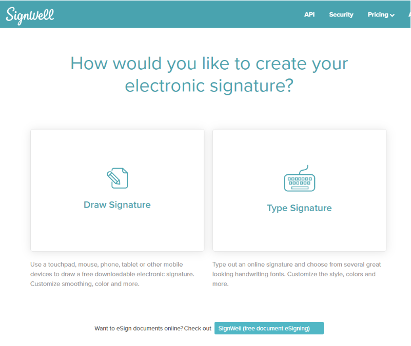 Free Online Signature Maker