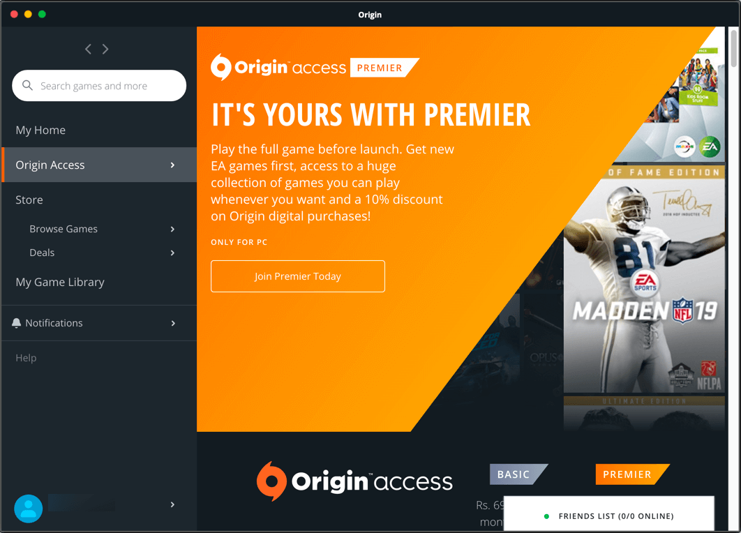 Free PC Game Download Sites: Origin