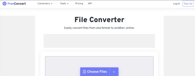 FreeConvert HEIC to PDF converter 