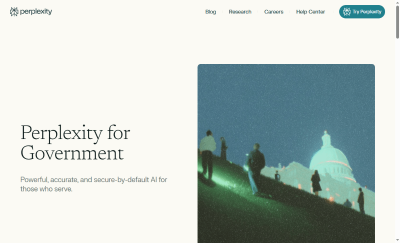 Get Perplexity Pro for Government Employees