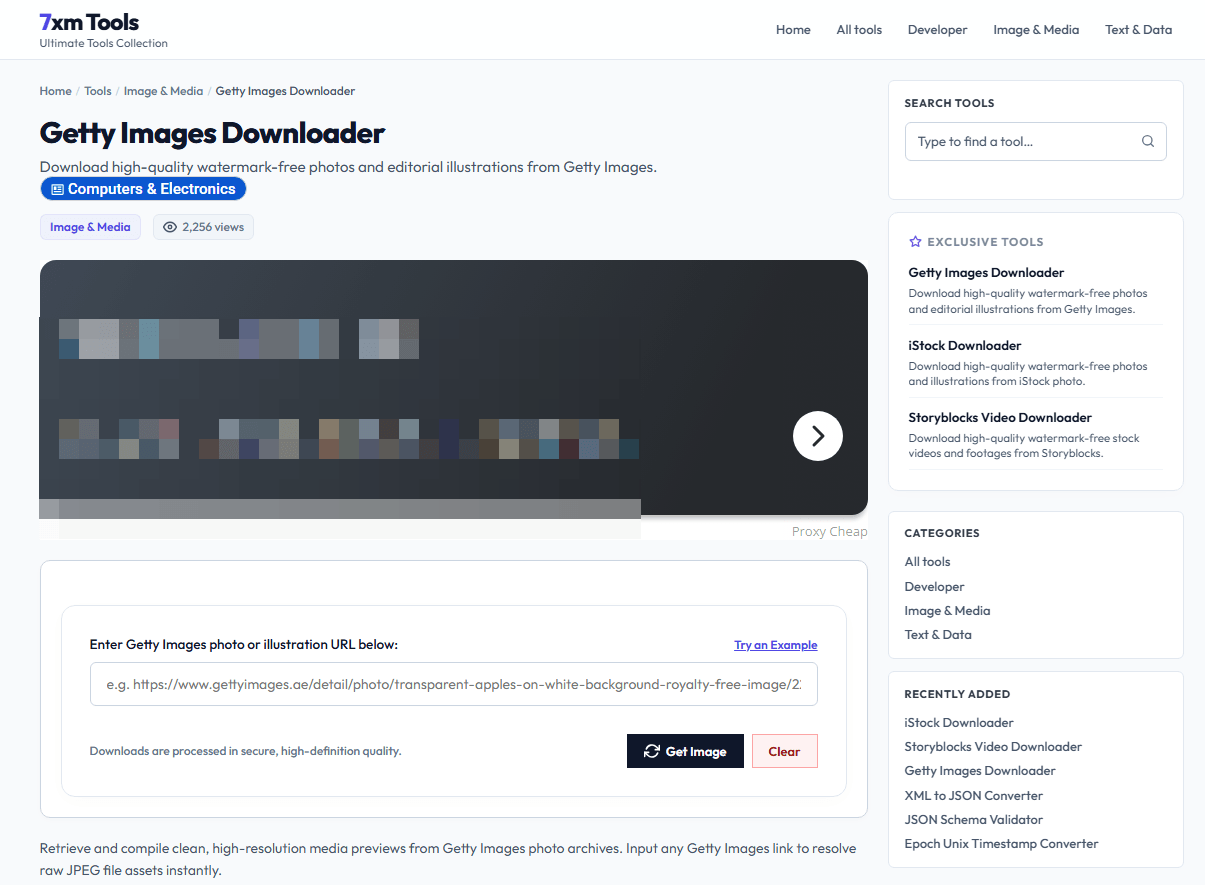 7XM Getty Images Downloader