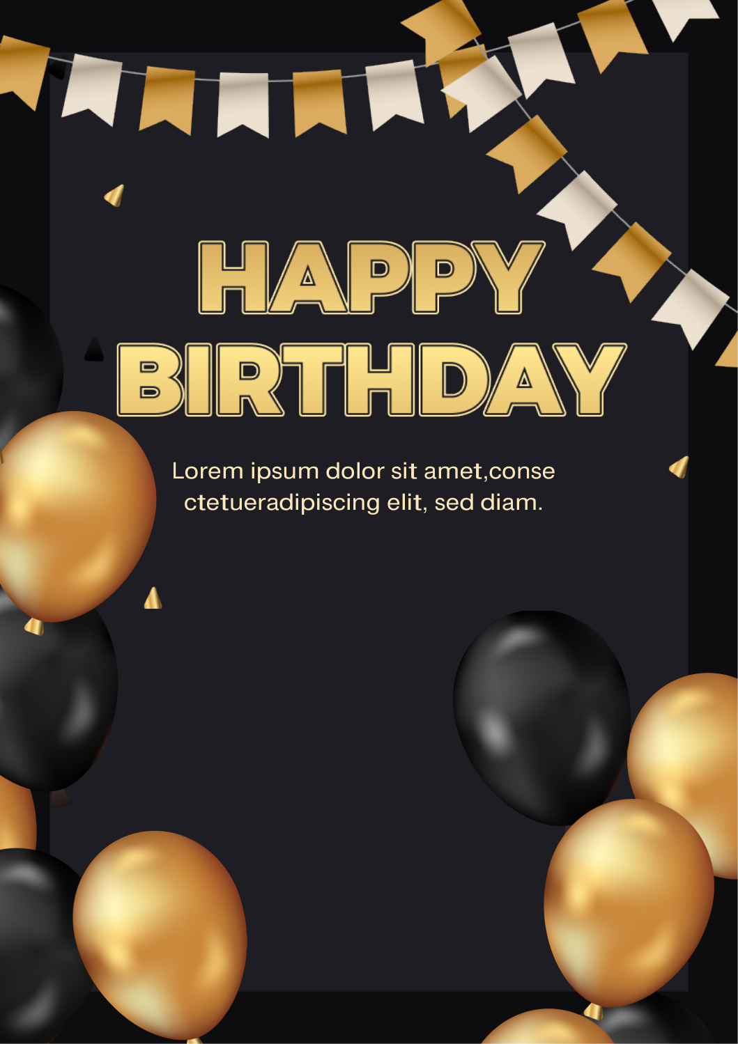 10 Happy Golden Birthday Messages