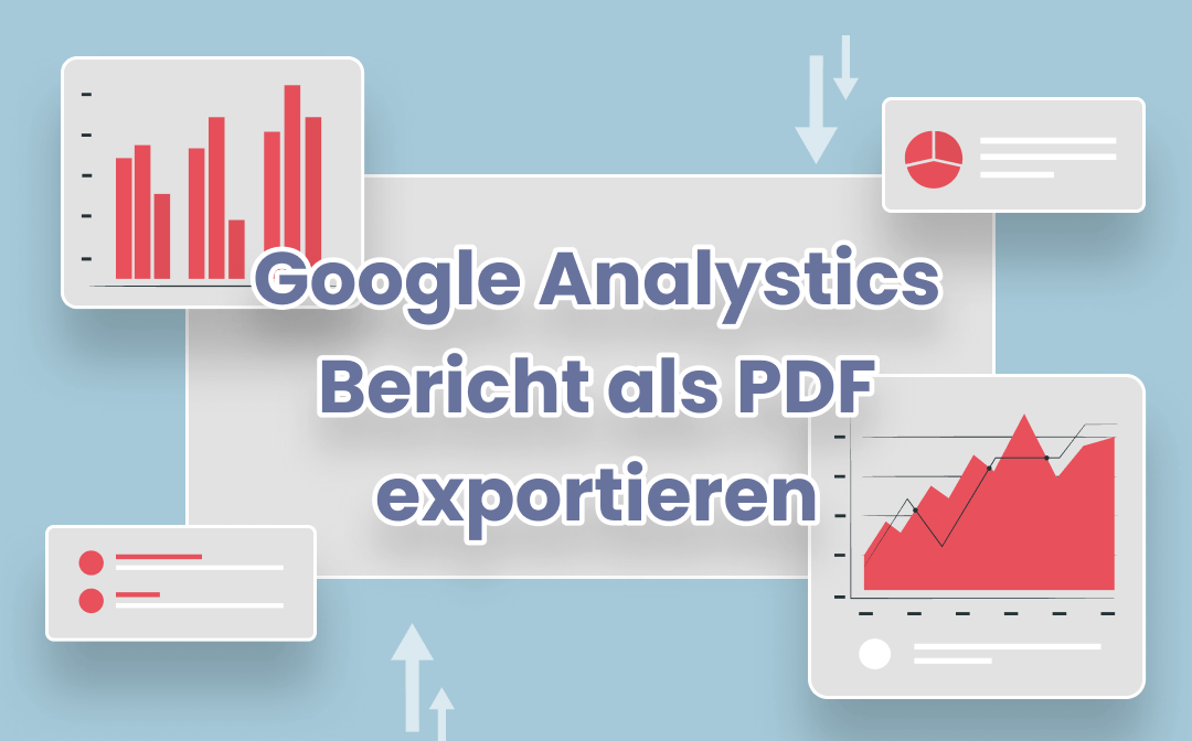 Google Analystics als PDF exportieren