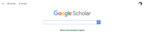 Google Scholar research paper download website