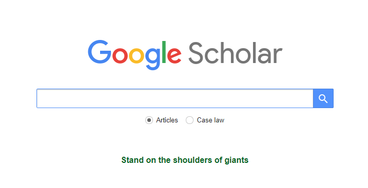 Best PDF Search Engine Google Scholar