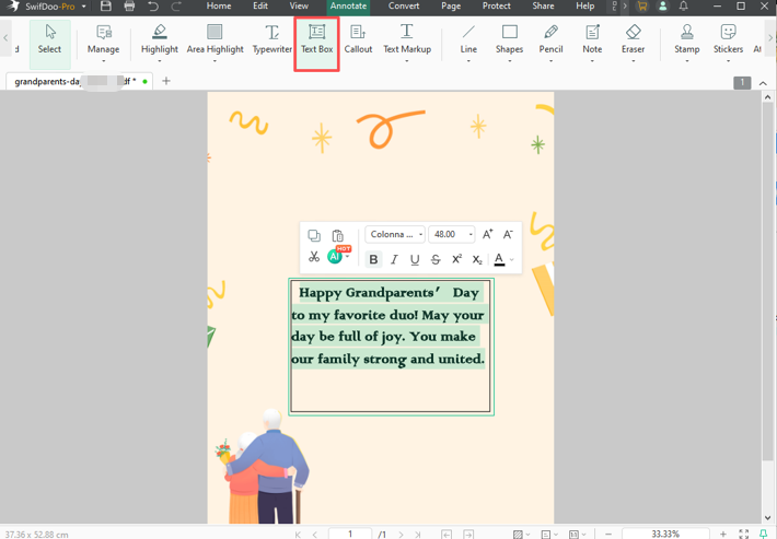 Tip: Grandparents’ Day Card Maker & Designer