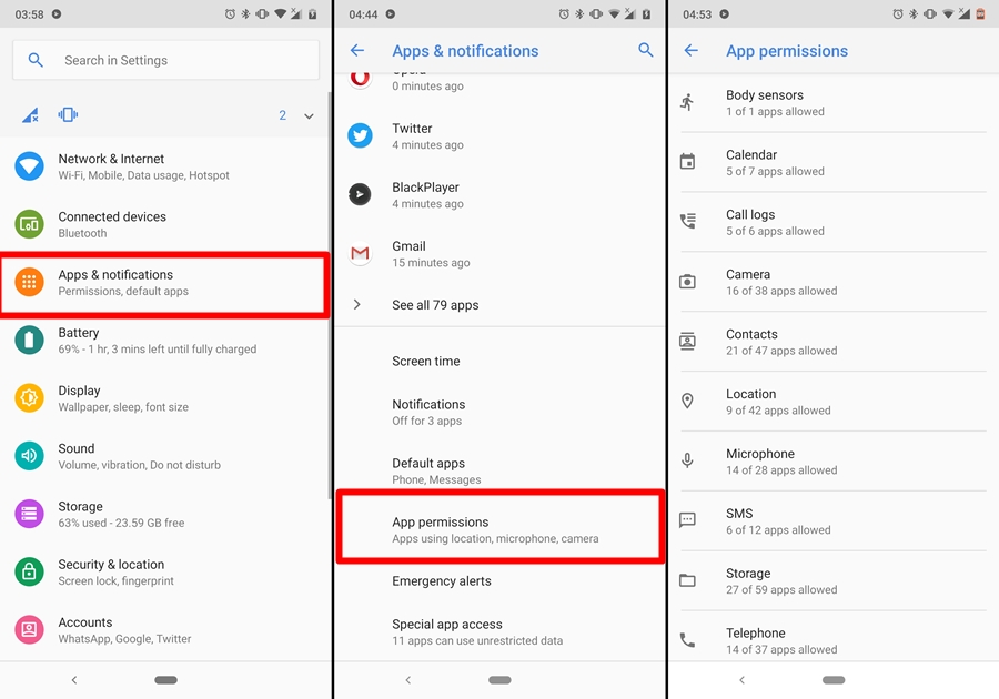 Grant Storage Permissions