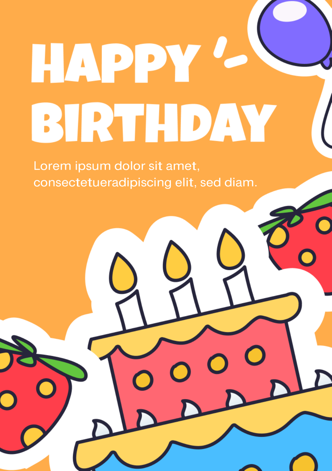 Happy Birthday Card Wishes