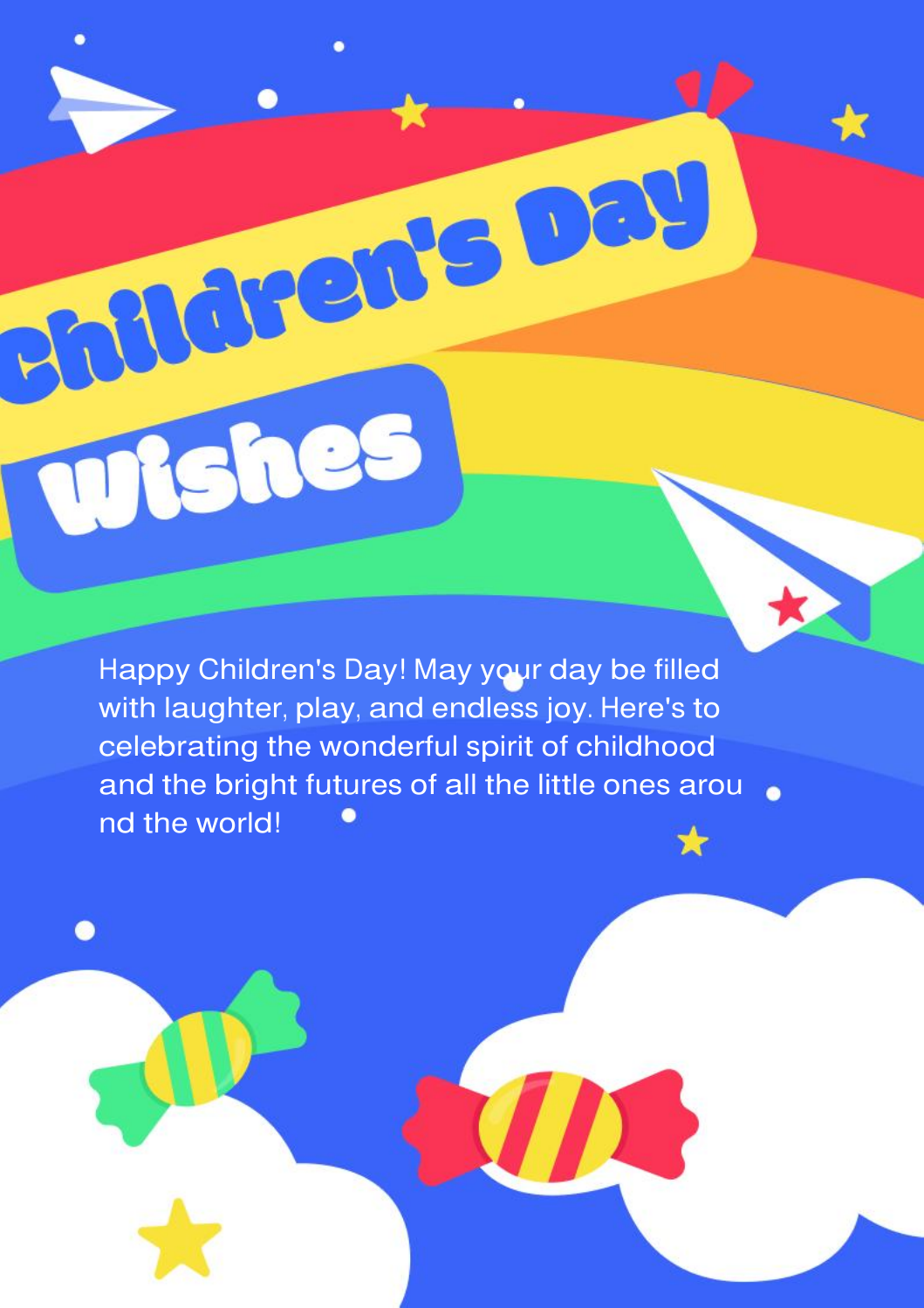 15 Children's Day Wishes from Teachers