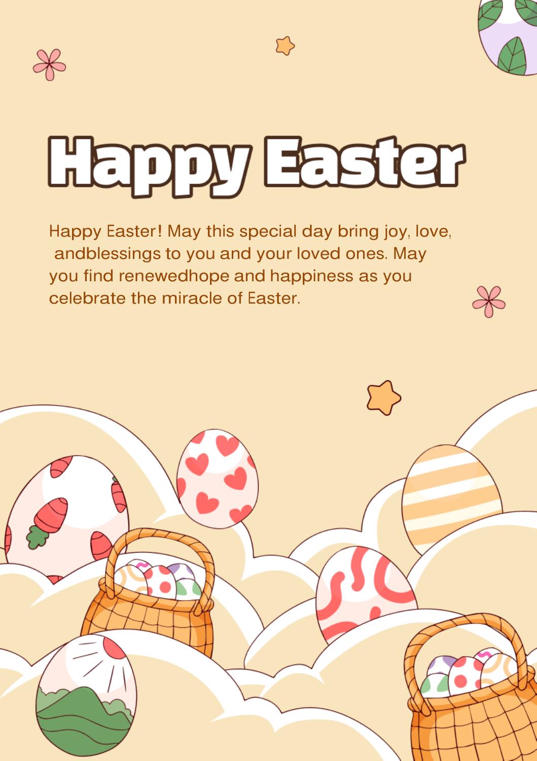 Easter wishes for family and friends