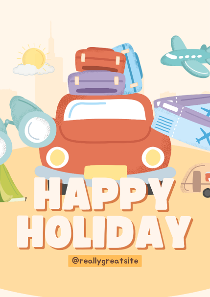 happy holiday wishes card 1