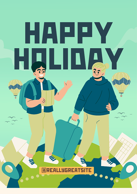happy holiday wishes card 4