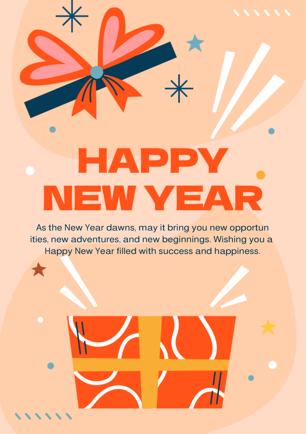 PDF Card for New Year Wishes