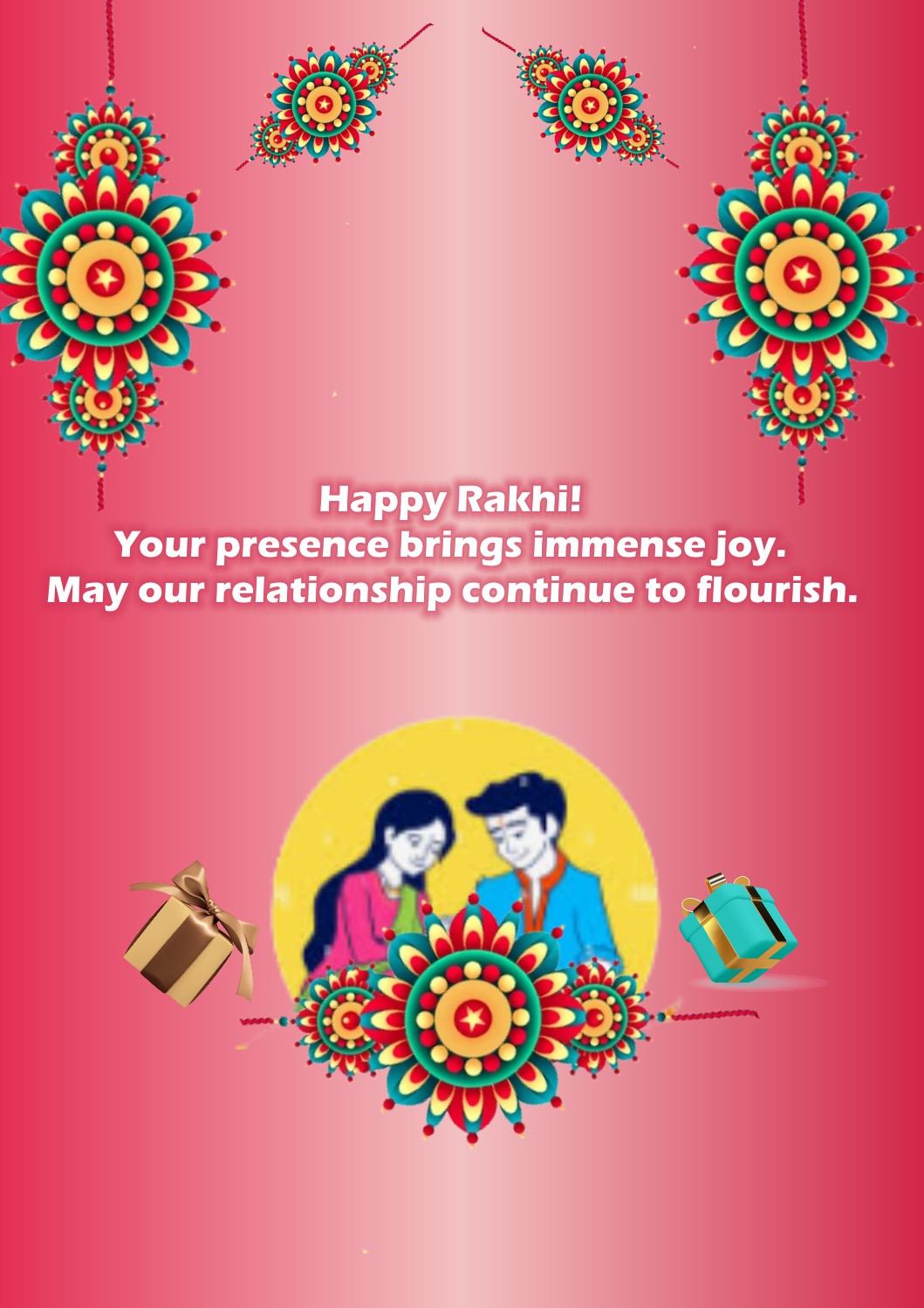 10 Happy Raksha Bandhan Wishes for Sister