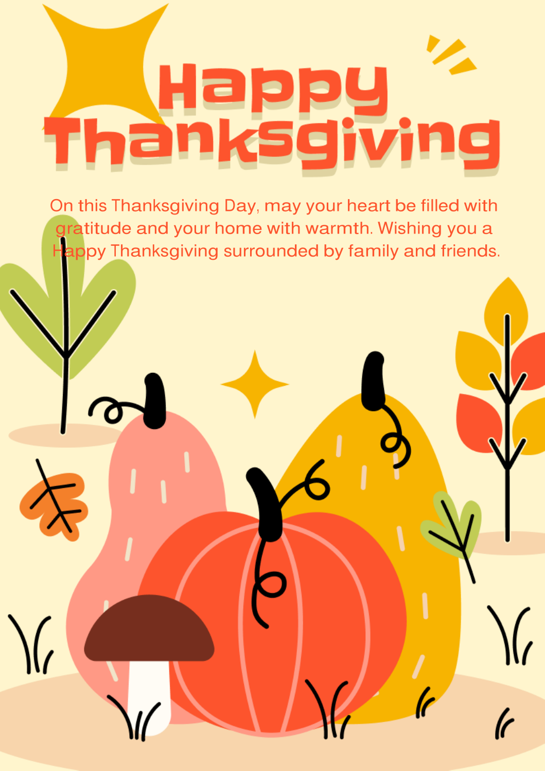 Thankgiving messages to employees