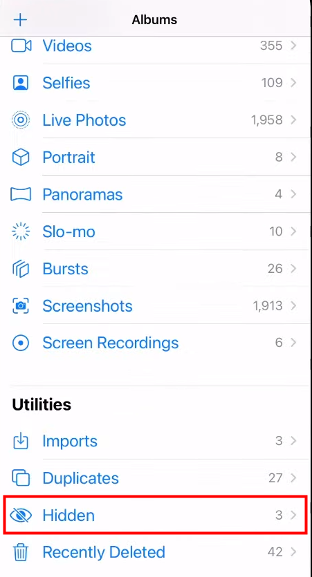 How to hide photos on iPhone using Photo 2