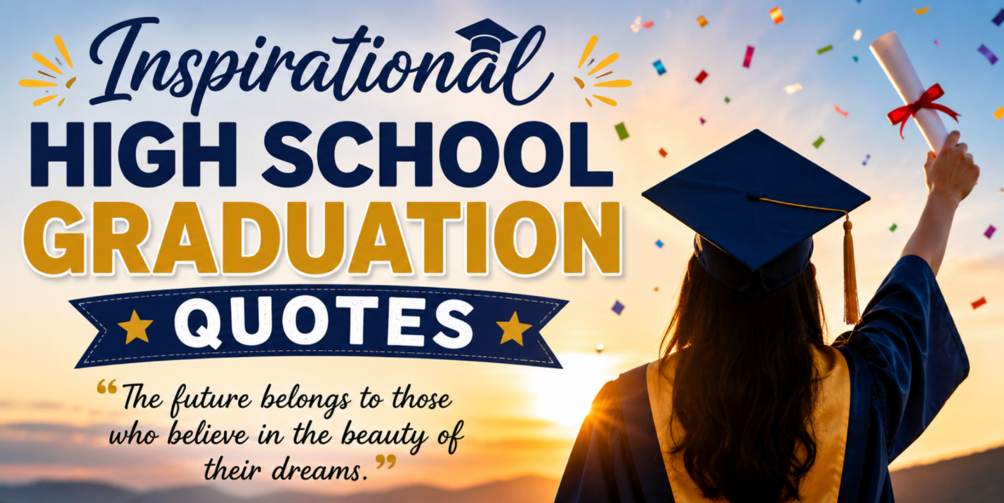 Inspirational high school graduation quotes