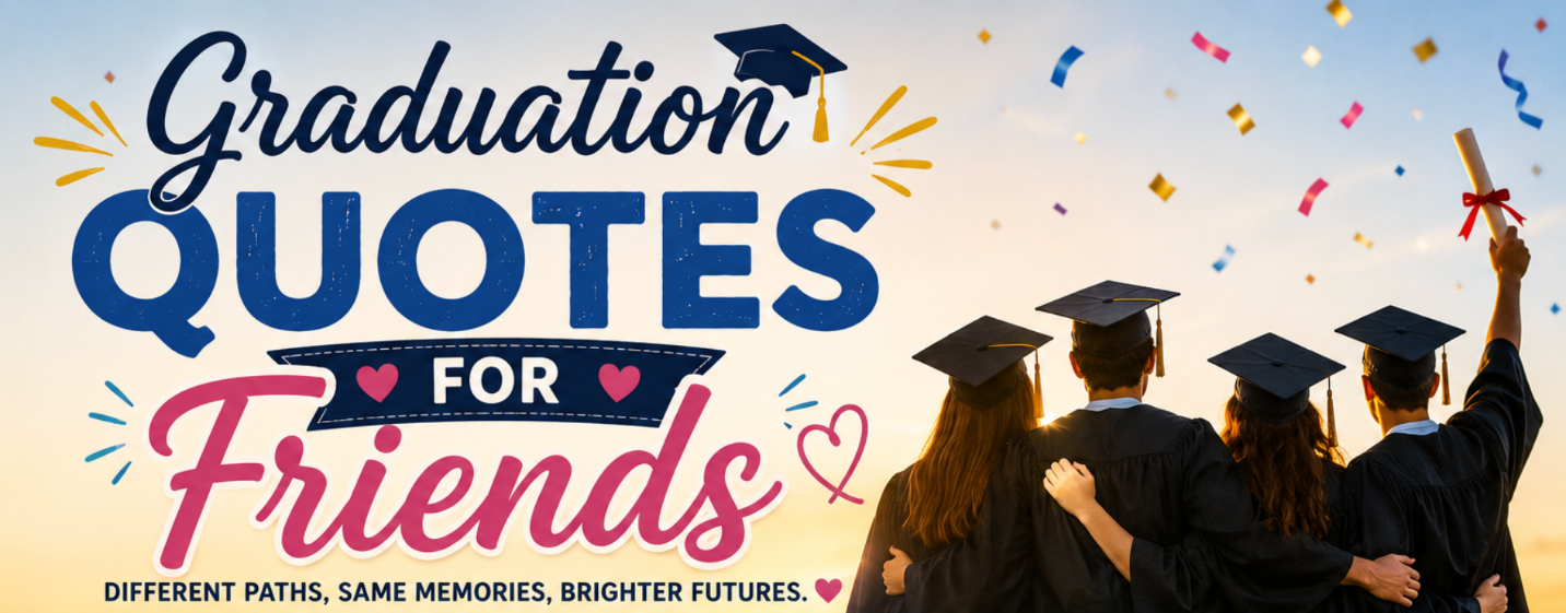 Graduation quotes for friends