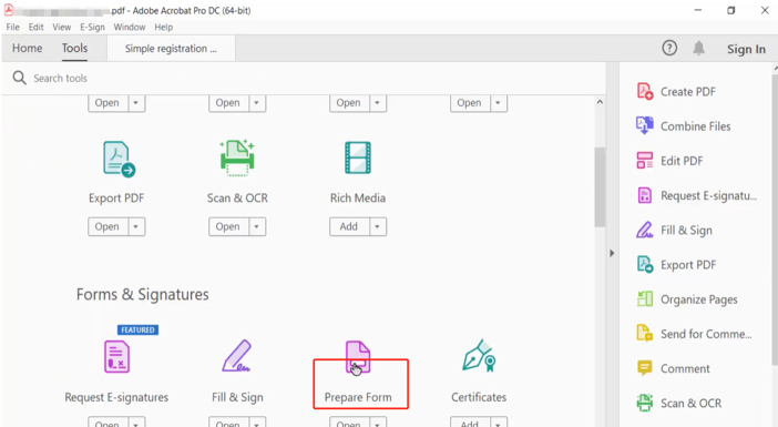 How to Add Fillable Fields in PDF Using Adobe Acrobat Pro 1