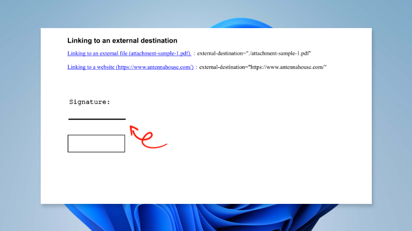 How to add a signature block to a PDF - Step 2