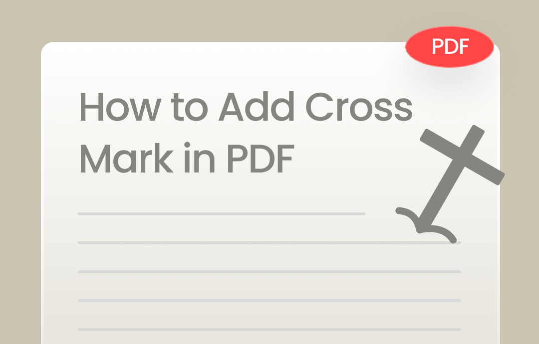 how-to-add-cross-mark-in-pdf