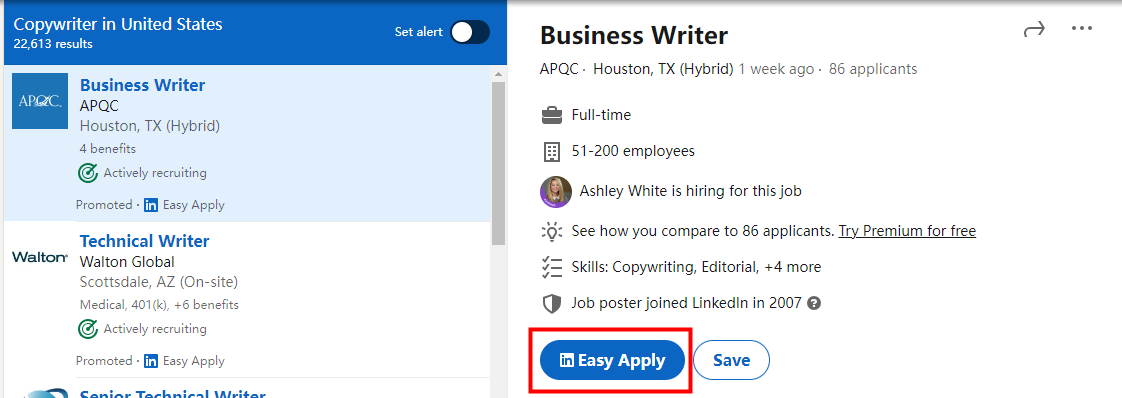 How to add resume to LinkedIn Easy Apply Step 3