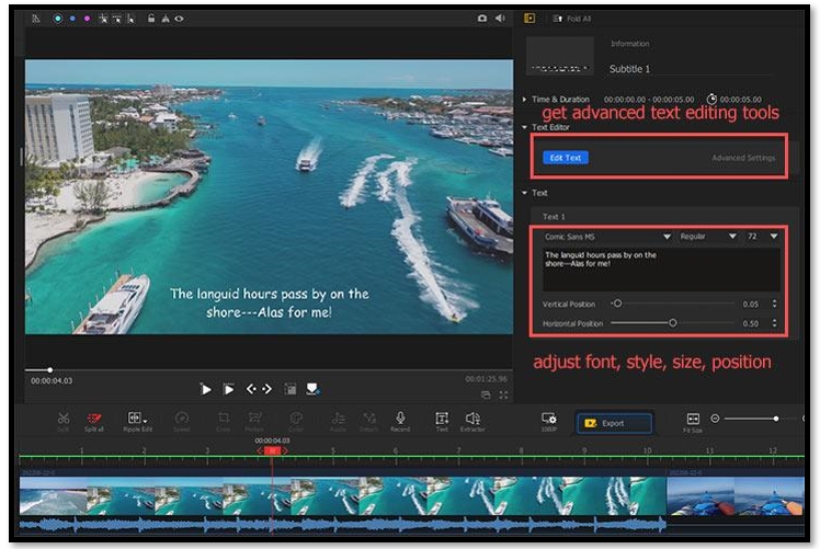How to add subtitles to a video on Windows