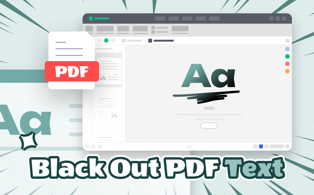 How to Black Out Text in PDF