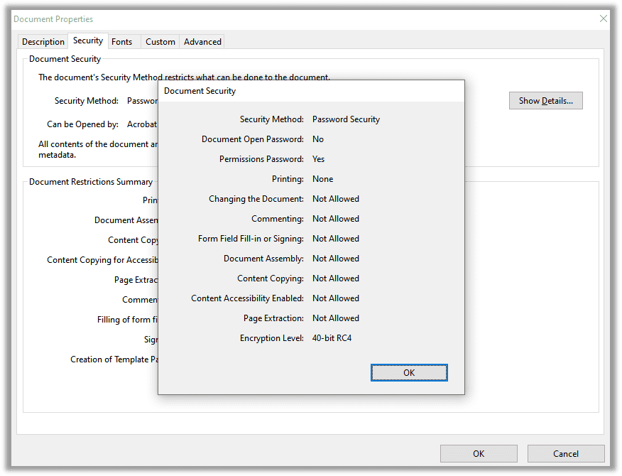 How to check if your PDF is secured or not