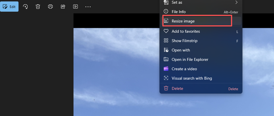 Way 2: How to Compress a JPG File with the Photos App 1