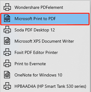 How to convert JPG to PDF in Microsoft Photos