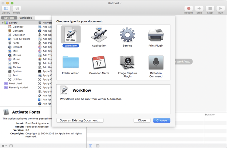 Batch Convert JPG to PDF on Mac Using Automator 1