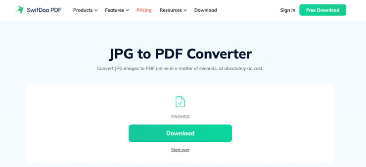How to Convert JPG to PDF on Mac with SwifDoo PDF 3