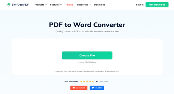 How to Convert PDF into Word File in Laptop with an Online Converter