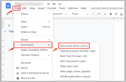 How to Change a PDF to a Word File in Laptop with Google Docs