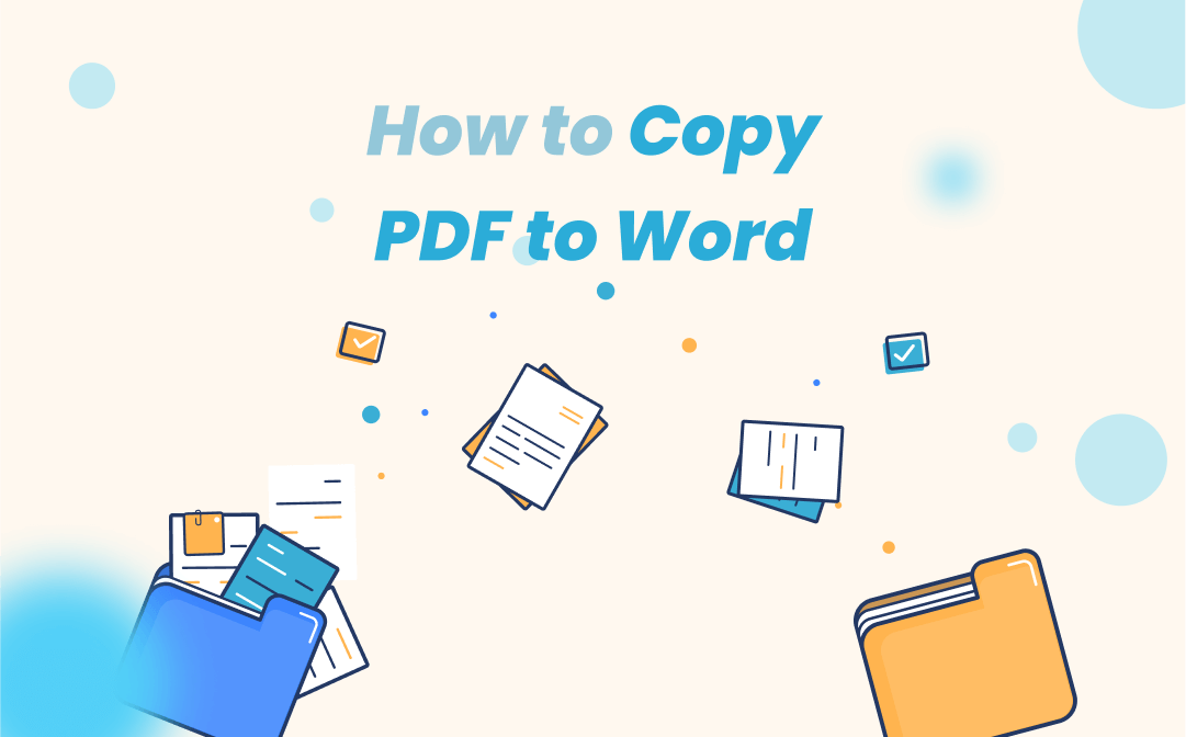 How to Copy and Paste from a PDF to Word Easily