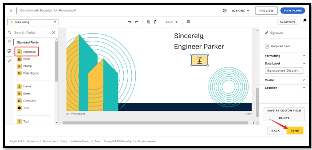 Use Docusign