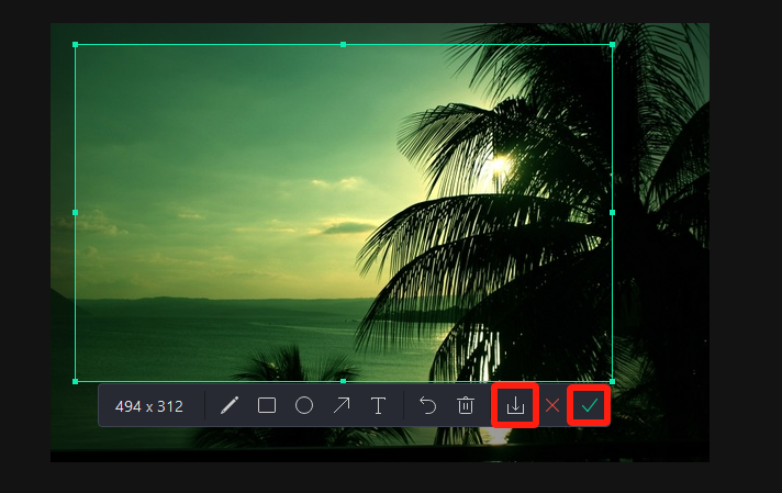 how to crop a screenshot on Mac with AWZ Screen Recorder 3