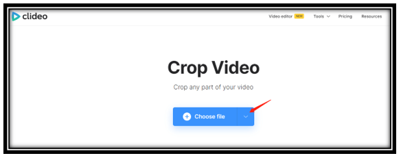 How to crop a video online