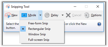 How to crop a PDF page in Snipping Tool