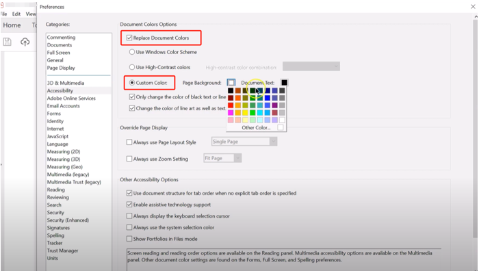 Darken PDF Text in Adobe Acrobat Pro