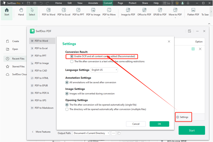 How to Darken Text in PDF with SwifDoo PDF 5