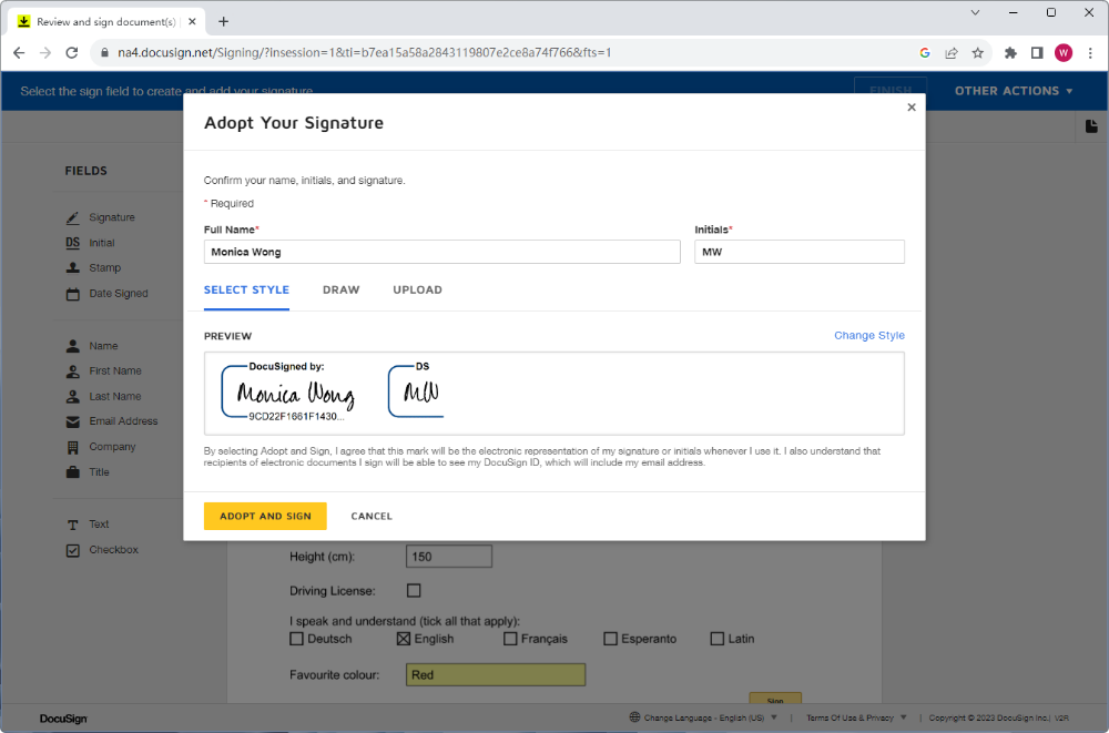 How to DocuSign PDF Files Online